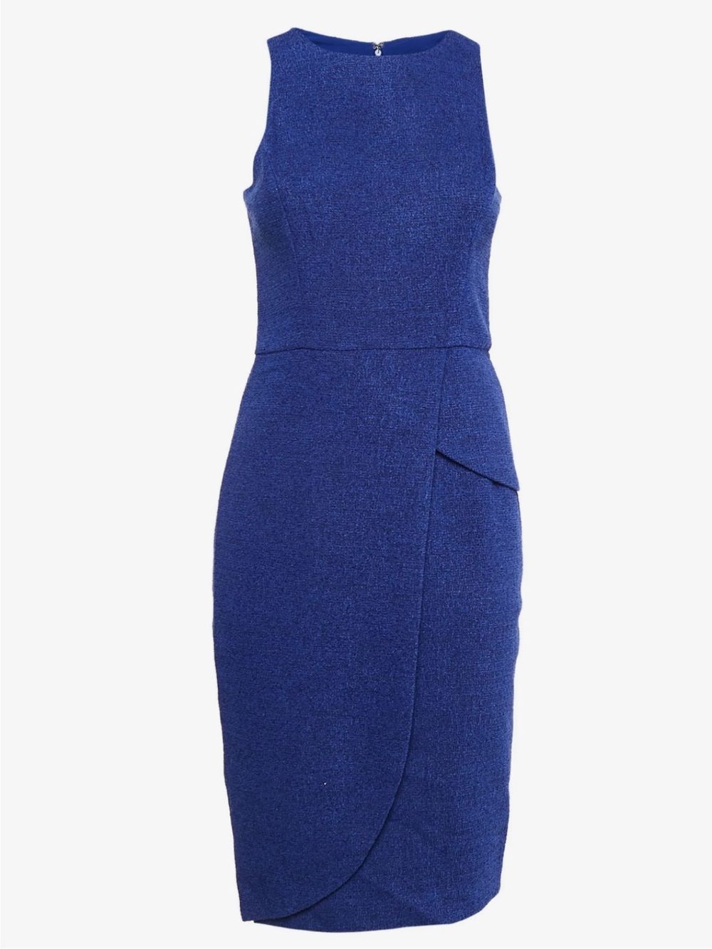 NWT Badgley Mischka tweed sleeveless midi dress Size 12